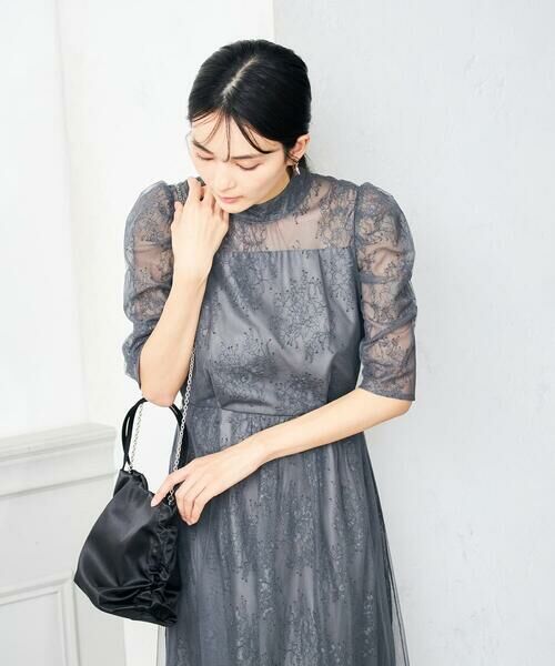 a.v.v / アー・ヴェ・ヴェ その他小物 | サテンギャザーバッグ | 詳細10