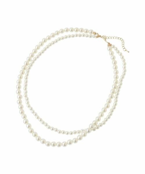 a.v.v / アー・ヴェ・ヴェ ネックレス・ペンダント・チョーカー | パール調二連ネックレス | 詳細10