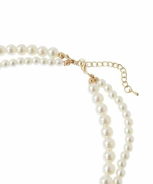 a.v.v / アー・ヴェ・ヴェ ネックレス・ペンダント・チョーカー | パール調二連ネックレス | 詳細11