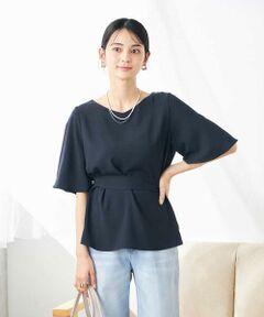 a.v.v / アー・ヴェ・ヴェ シャツ・ブラウス | 【接触冷感/UVカット/洗える】バックタック美ラクるブラウス