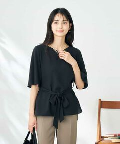 a.v.v / アー・ヴェ・ヴェ シャツ・ブラウス | 【接触冷感/UVカット/洗える】バックタック美ラクるブラウス