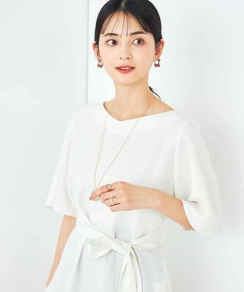 a.v.v / アー・ヴェ・ヴェ シャツ・ブラウス | 【接触冷感/UVカット/洗える】バックタック美ラクるブラウス | 詳細15