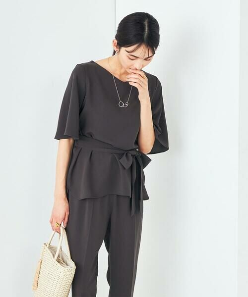 a.v.v / アー・ヴェ・ヴェ シャツ・ブラウス | 【接触冷感/UVカット/洗える】バックタック美ラクるブラウス | 詳細22