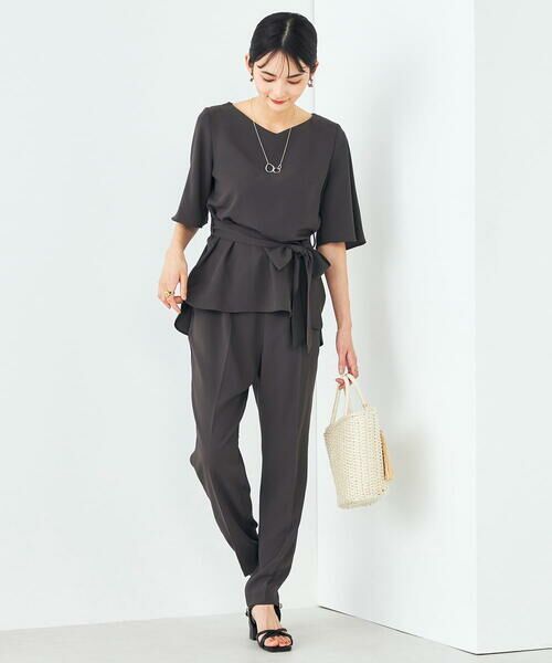 a.v.v / アー・ヴェ・ヴェ シャツ・ブラウス | 【接触冷感/UVカット/洗える】バックタック美ラクるブラウス | 詳細24