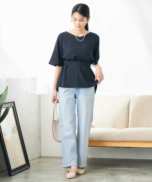 a.v.v / アー・ヴェ・ヴェ シャツ・ブラウス | 【接触冷感/UVカット/洗える】バックタック美ラクるブラウス | 詳細6