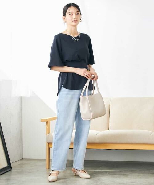 a.v.v / アー・ヴェ・ヴェ シャツ・ブラウス | 【接触冷感/UVカット/洗える】バックタック美ラクるブラウス | 詳細7