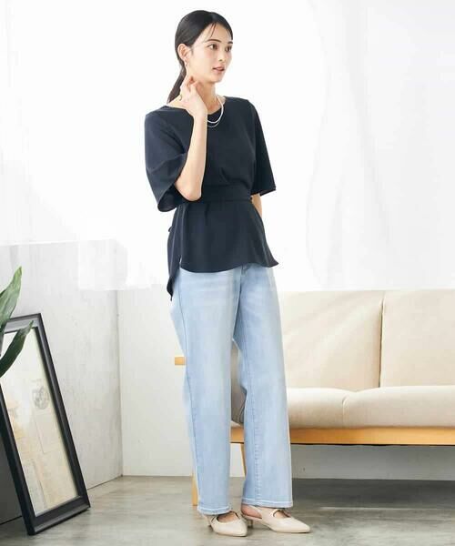 a.v.v / アー・ヴェ・ヴェ シャツ・ブラウス | 【接触冷感/UVカット/洗える】バックタック美ラクるブラウス | 詳細8