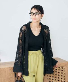 a.v.v / アー・ヴェ・ヴェ シャツ・ブラウス | レースシャツ