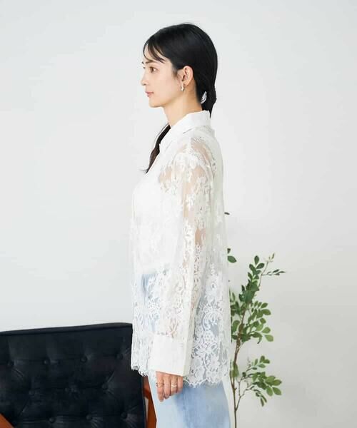 a.v.v / アー・ヴェ・ヴェ シャツ・ブラウス | レースシャツ | 詳細19