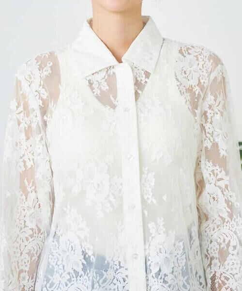 a.v.v / アー・ヴェ・ヴェ シャツ・ブラウス | レースシャツ | 詳細21
