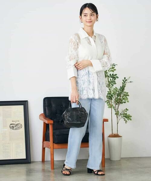 a.v.v / アー・ヴェ・ヴェ シャツ・ブラウス | レースシャツ | 詳細6