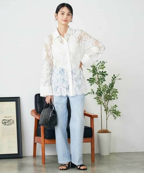 a.v.v / アー・ヴェ・ヴェ シャツ・ブラウス | レースシャツ | 詳細7
