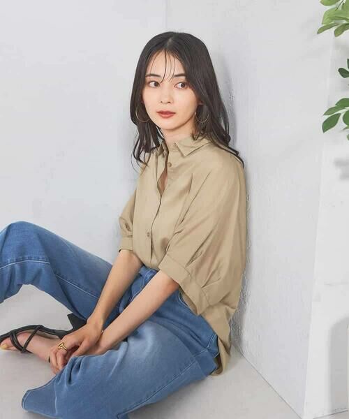 a.v.v / アー・ヴェ・ヴェ シャツ・ブラウス | 【接触冷感/洗える/イージーケア/毛玉になりにくい】シアータックシャツ | 詳細20