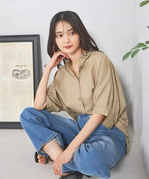 a.v.v / アー・ヴェ・ヴェ シャツ・ブラウス | 【接触冷感/洗える/イージーケア/毛玉になりにくい】シアータックシャツ | 詳細22