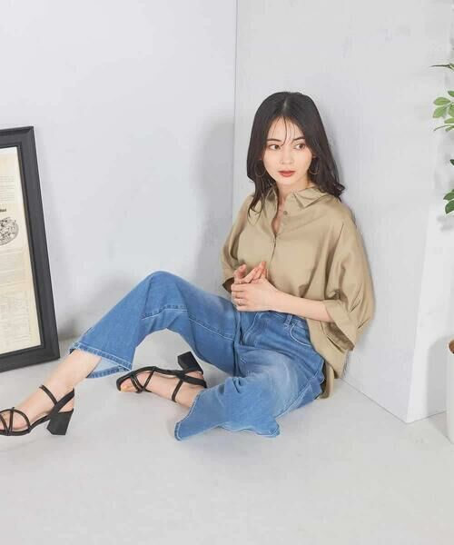 a.v.v / アー・ヴェ・ヴェ シャツ・ブラウス | 【接触冷感/洗える/イージーケア/毛玉になりにくい】シアータックシャツ | 詳細24