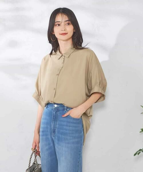 a.v.v / アー・ヴェ・ヴェ シャツ・ブラウス | 【接触冷感/洗える/イージーケア/毛玉になりにくい】シアータックシャツ | 詳細25