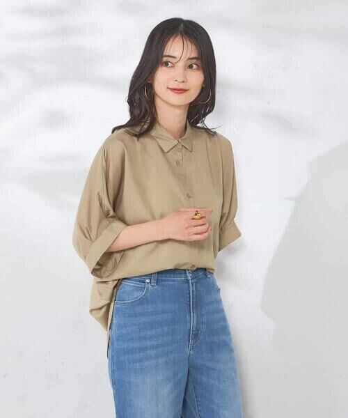 a.v.v / アー・ヴェ・ヴェ シャツ・ブラウス | 【接触冷感/洗える/イージーケア/毛玉になりにくい】シアータックシャツ | 詳細27