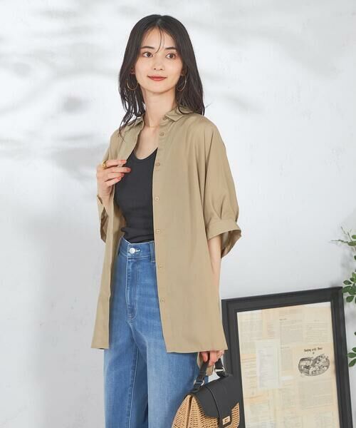 a.v.v / アー・ヴェ・ヴェ シャツ・ブラウス | 【接触冷感/洗える/イージーケア/毛玉になりにくい】シアータックシャツ | 詳細30