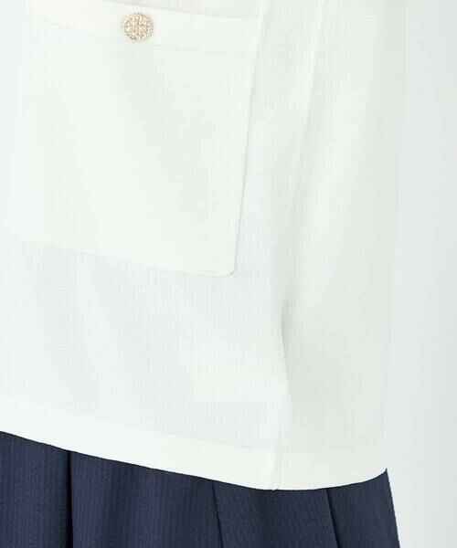 a.v.v / アー・ヴェ・ヴェ カーディガン・ボレロ | 【UVカット/接触冷感】バイカラーハーフスリーブカーディガン | 詳細18