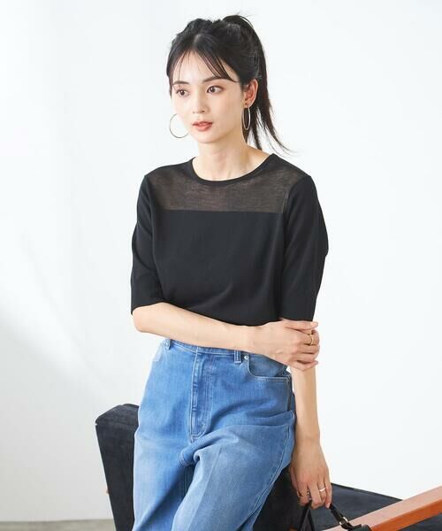 a.v.v / アー・ヴェ・ヴェ ニット・セーター | デコルテシアーニット | 詳細13