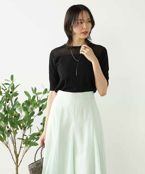 a.v.v / アー・ヴェ・ヴェ ニット・セーター | デコルテシアーニット | 詳細7