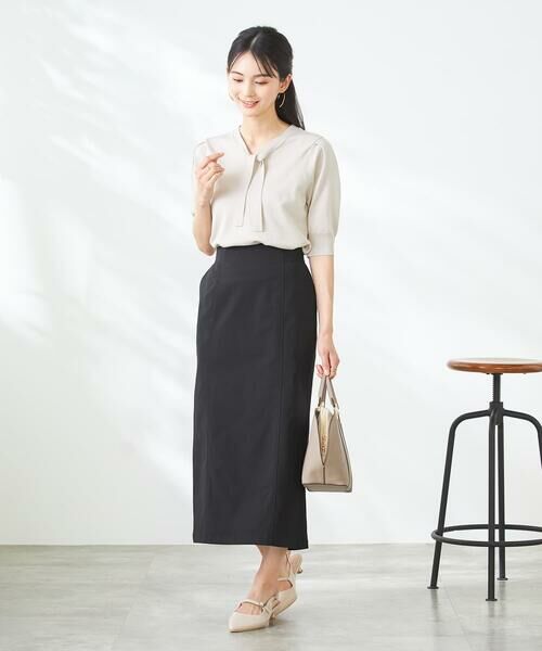 a.v.v / アー・ヴェ・ヴェ ニット・セーター | ラメ混ボウタイニット | 詳細18