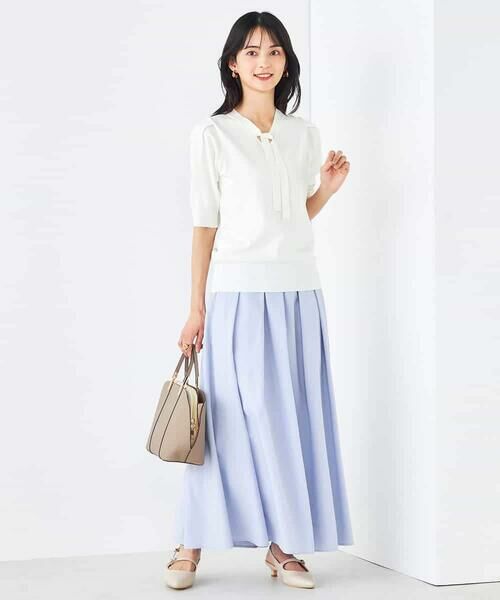 a.v.v / アー・ヴェ・ヴェ ニット・セーター | ラメ混ボウタイニット | 詳細27