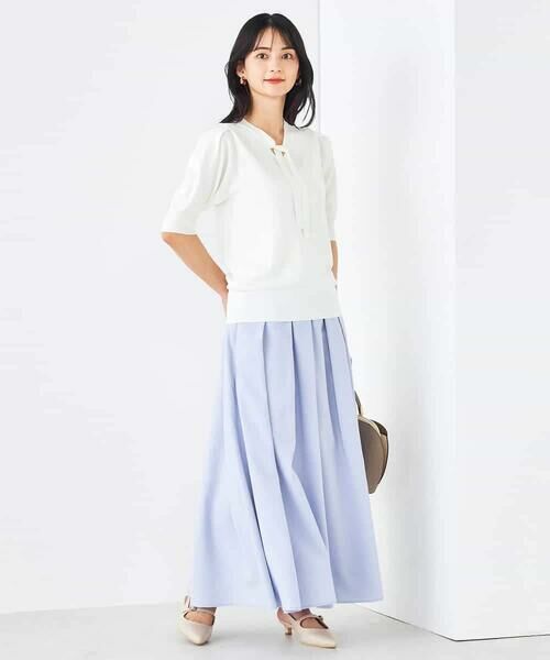 a.v.v / アー・ヴェ・ヴェ ニット・セーター | ラメ混ボウタイニット | 詳細29