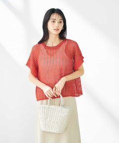 a.v.v / アー・ヴェ・ヴェ ニット・セーター | ラメメッシュサマーニット