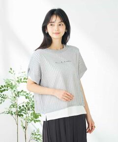 a.v.v / アー・ヴェ・ヴェ ニット・セーター | ラメメッシュサマーニット