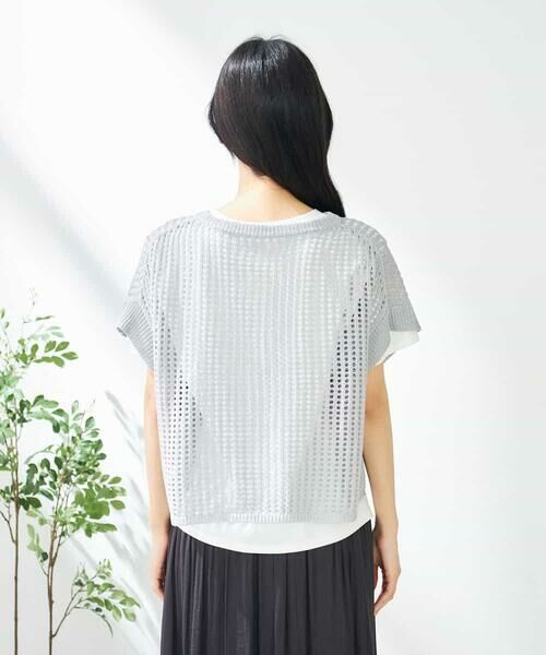 a.v.v / アー・ヴェ・ヴェ ニット・セーター | ラメメッシュサマーニット | 詳細22