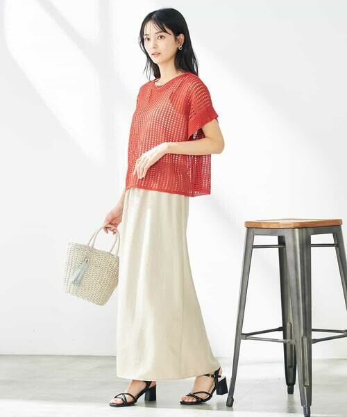 a.v.v / アー・ヴェ・ヴェ ニット・セーター | ラメメッシュサマーニット | 詳細6