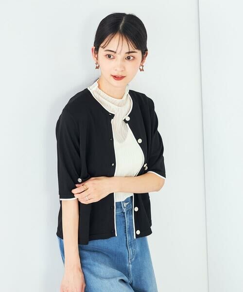 a.v.v / アー・ヴェ・ヴェ カットソー | シアーウェーブハイネックカットソー | 詳細14