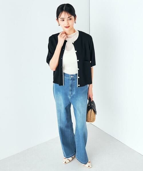 a.v.v / アー・ヴェ・ヴェ カットソー | シアーウェーブハイネックカットソー | 詳細16