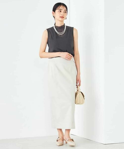 a.v.v / アー・ヴェ・ヴェ カットソー | シアーウェーブハイネックカットソー | 詳細21