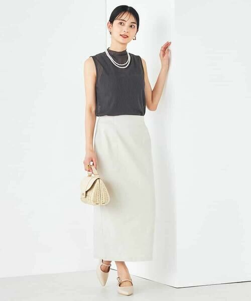 a.v.v / アー・ヴェ・ヴェ カットソー | シアーウェーブハイネックカットソー | 詳細22