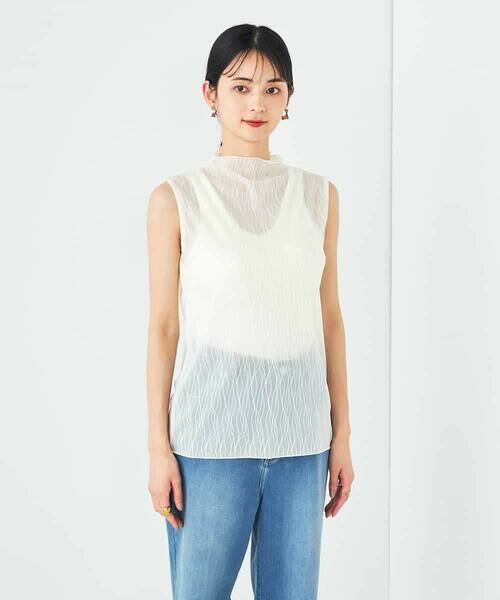 a.v.v / アー・ヴェ・ヴェ カットソー | シアーウェーブハイネックカットソー | 詳細23