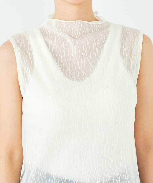 a.v.v / アー・ヴェ・ヴェ カットソー | シアーウェーブハイネックカットソー | 詳細26