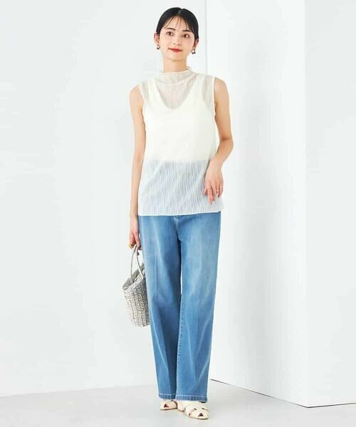 a.v.v / アー・ヴェ・ヴェ カットソー | シアーウェーブハイネックカットソー | 詳細4