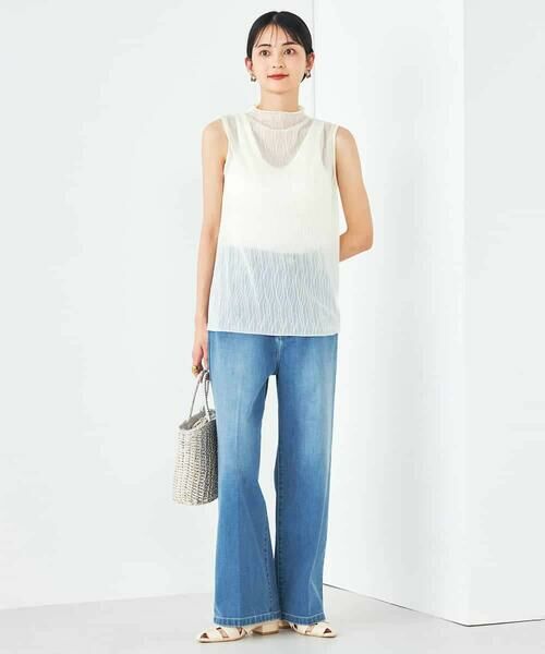 a.v.v / アー・ヴェ・ヴェ カットソー | シアーウェーブハイネックカットソー | 詳細6