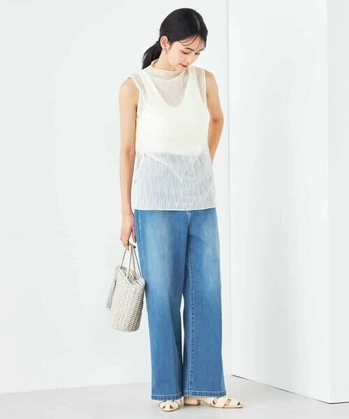 a.v.v / アー・ヴェ・ヴェ カットソー | シアーウェーブハイネックカットソー | 詳細7