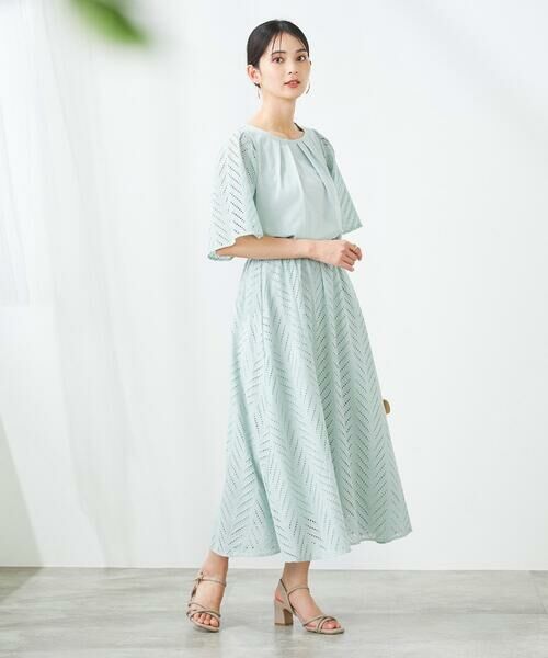 a.v.v / アー・ヴェ・ヴェ カットソー | リーフレーススリーブトップス | 詳細14