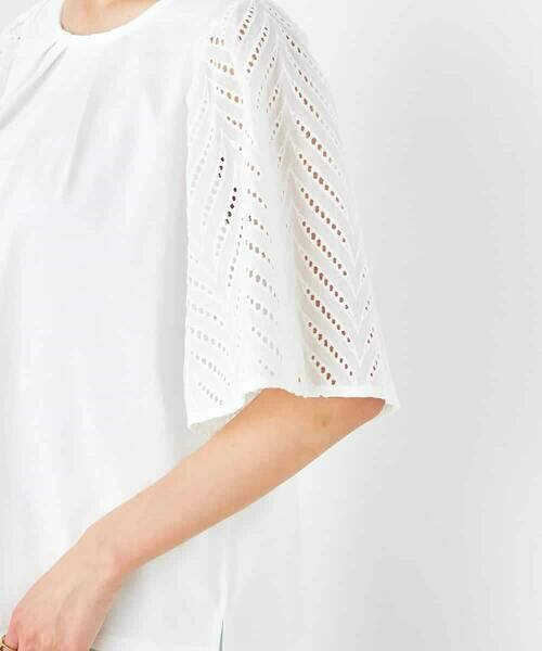 a.v.v / アー・ヴェ・ヴェ カットソー | リーフレーススリーブトップス | 詳細24