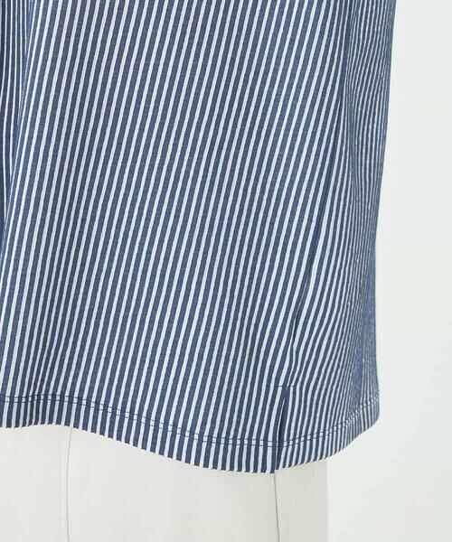 a.v.v / アー・ヴェ・ヴェ カットソー | ストライプジャガードスリットネックトップス | 詳細26