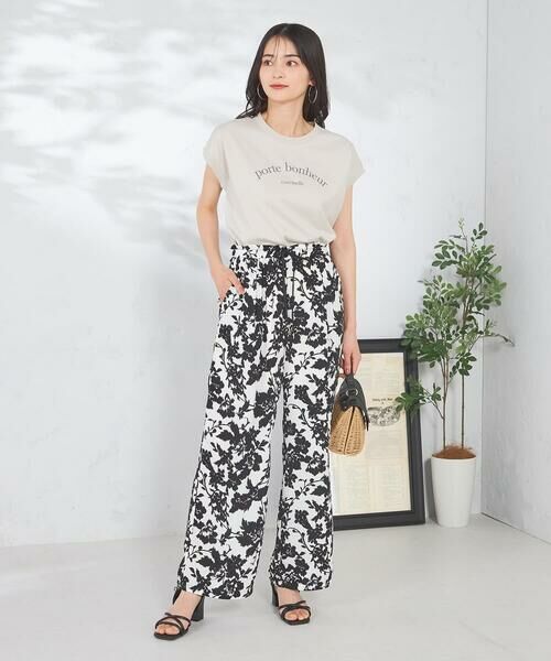 a.v.v / アー・ヴェ・ヴェ カットソー | 【コットン100%】フレンチスリーブロゴTシャツ | 詳細16