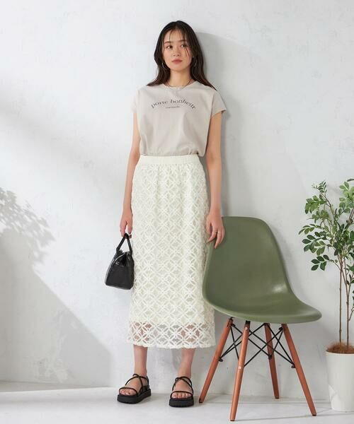 a.v.v / アー・ヴェ・ヴェ カットソー | 【コットン100%】フレンチスリーブロゴTシャツ | 詳細6