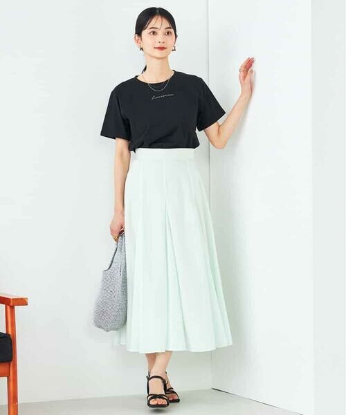 a.v.v / アー・ヴェ・ヴェ カットソー | 【コットン100%】コンパクト刺繍ロゴTシャツ | 詳細23