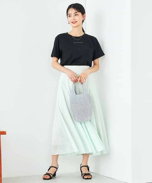 a.v.v / アー・ヴェ・ヴェ カットソー | 【コットン100%】コンパクト刺繍ロゴTシャツ | 詳細24