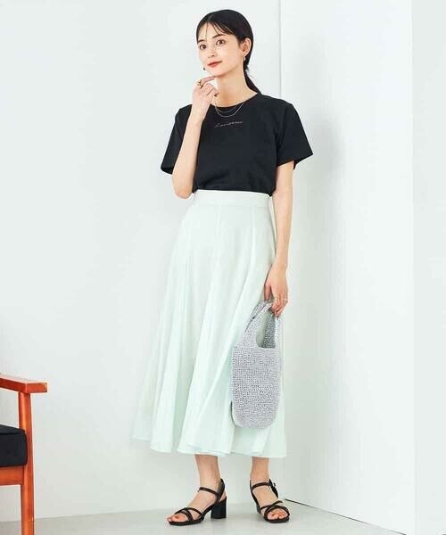 a.v.v / アー・ヴェ・ヴェ カットソー | 【コットン100%】コンパクト刺繍ロゴTシャツ | 詳細25