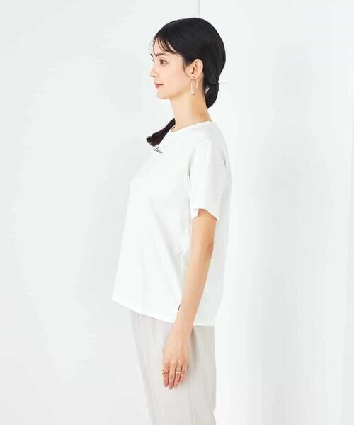 a.v.v / アー・ヴェ・ヴェ カットソー | 【コットン100%】コンパクト刺繍ロゴTシャツ | 詳細28